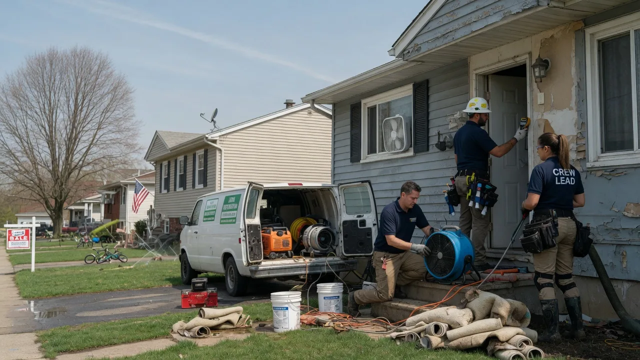 Flood Cleanup in Edgerton, OH near me